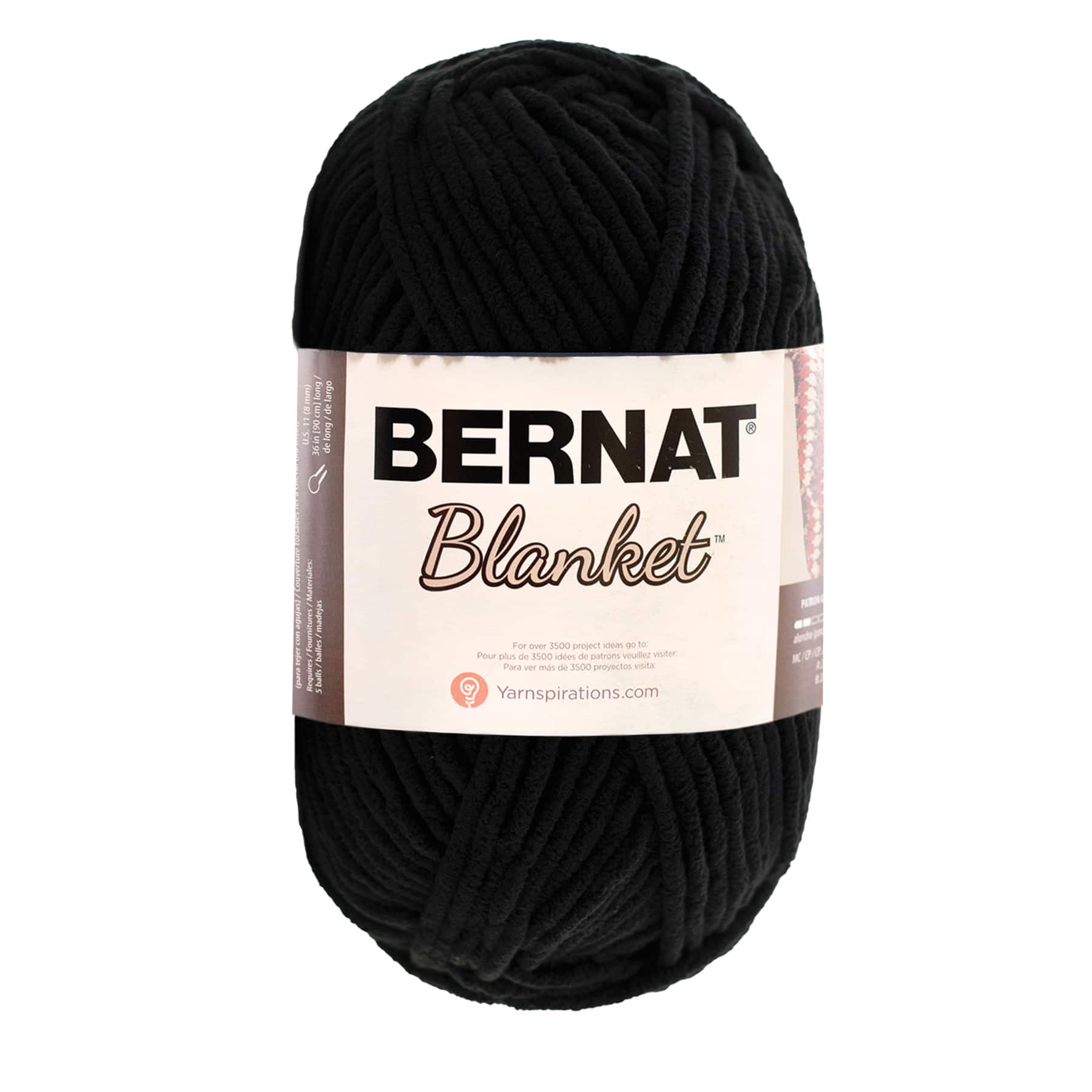 Bernat Blanket Big Ball Lot of 4 Yarn Skeins Brown Blue Mallard Wood