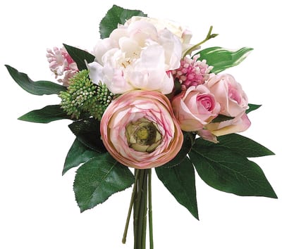 Pink  Cream Peony Rose  Lilac Bouquet By Allstate in PinkCream  11  Michaels