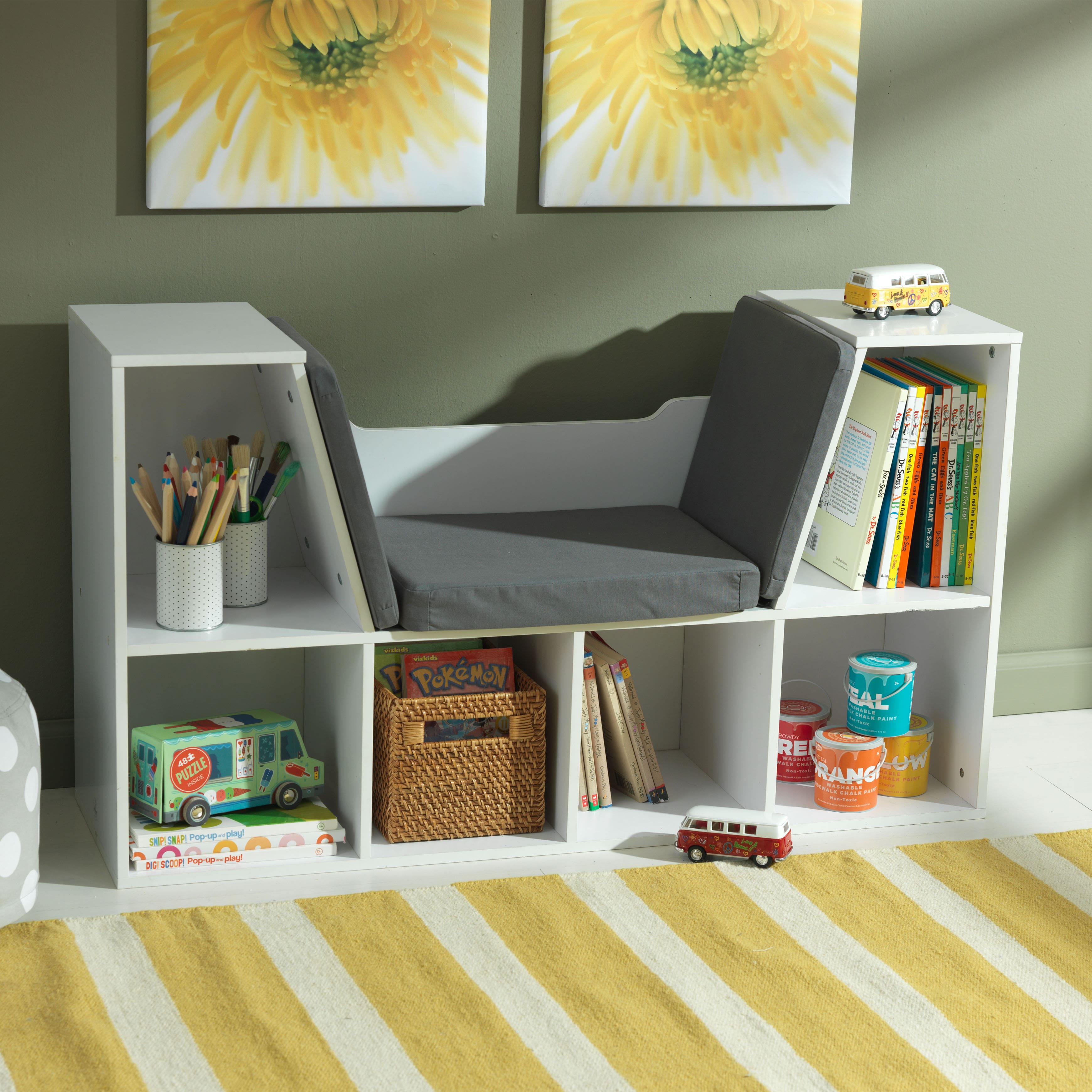 KidKraft Bookcase with Reading Nook