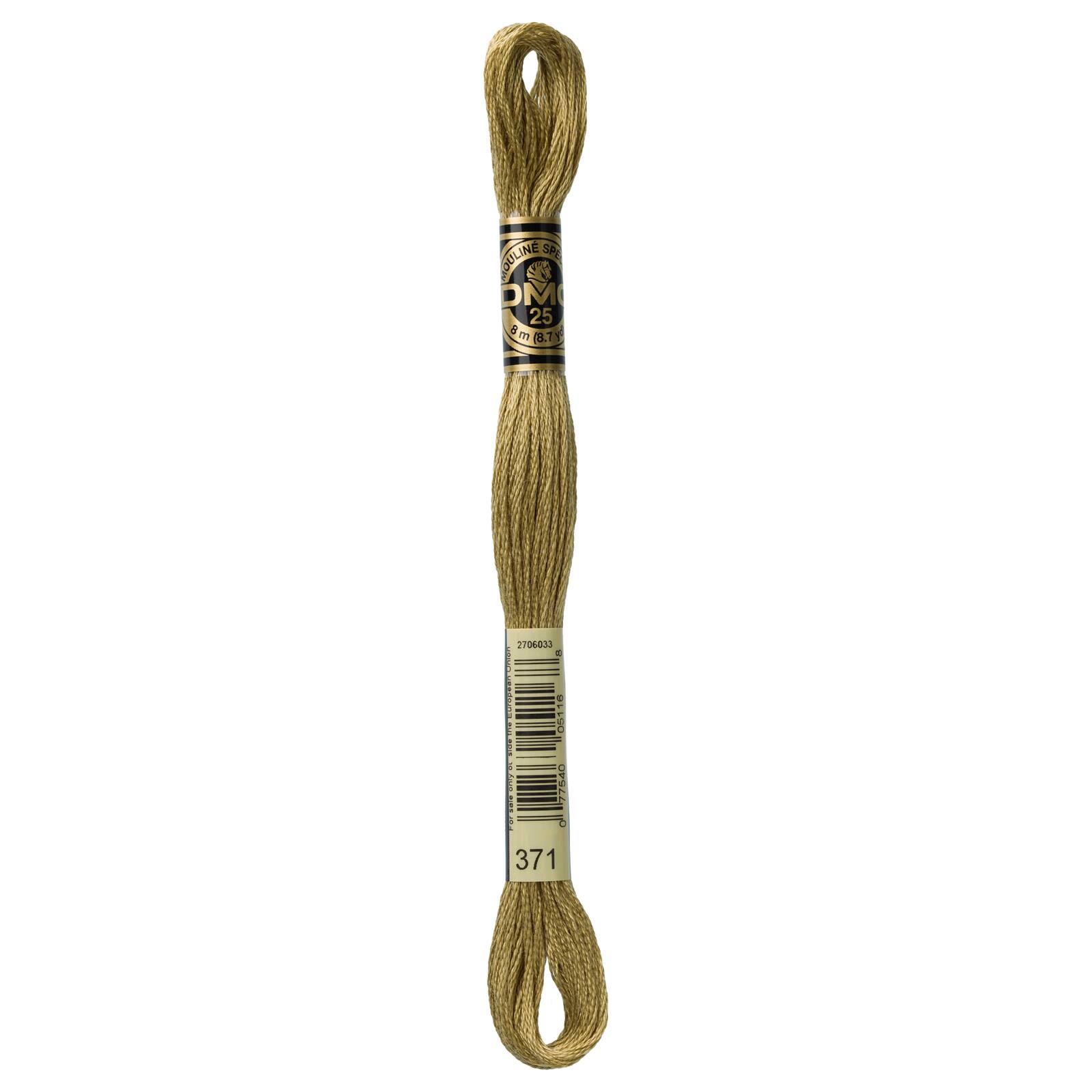 Dmc® 6 Strand Embroidery Floss, Group 13 in 371 Mustard | Michaels®