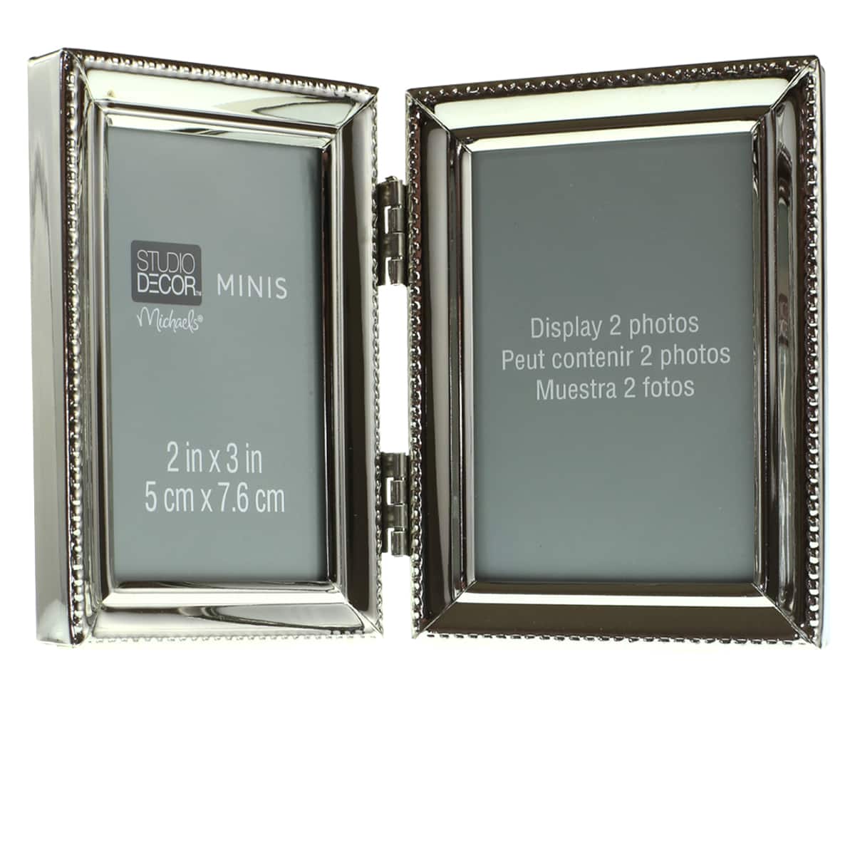 24 Pack: Metal Hinged 2-Opening Mini Frame by Studio Décor®
