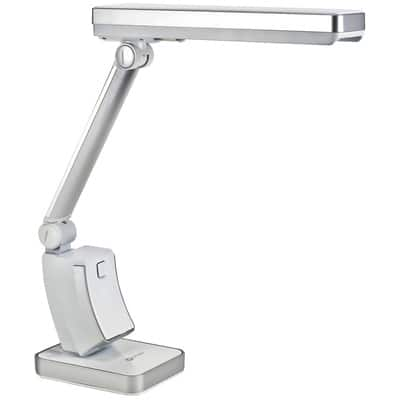 Gymax LED Magnifying Glass Desk Lamp w/ Swivel Arm & Clamp 2.25x  Magnification Black