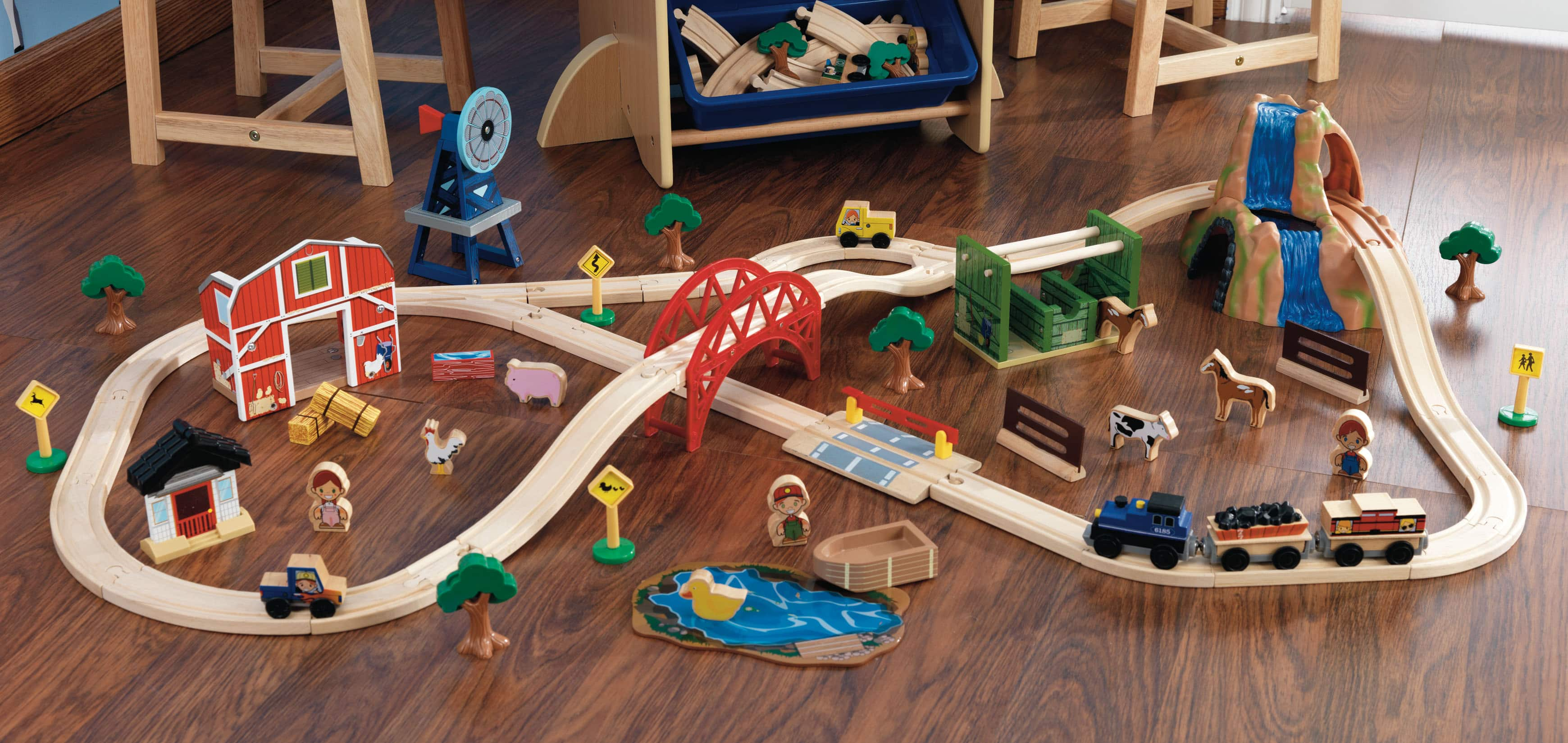 KidKraft Farm Train Set