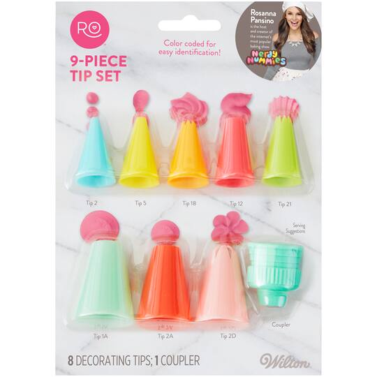Buy The Rosanna Pansino™ Baking By Wilton Decorating Tip Buy The Rosanna Pansino™ Baking By Wilton Decorating Tip