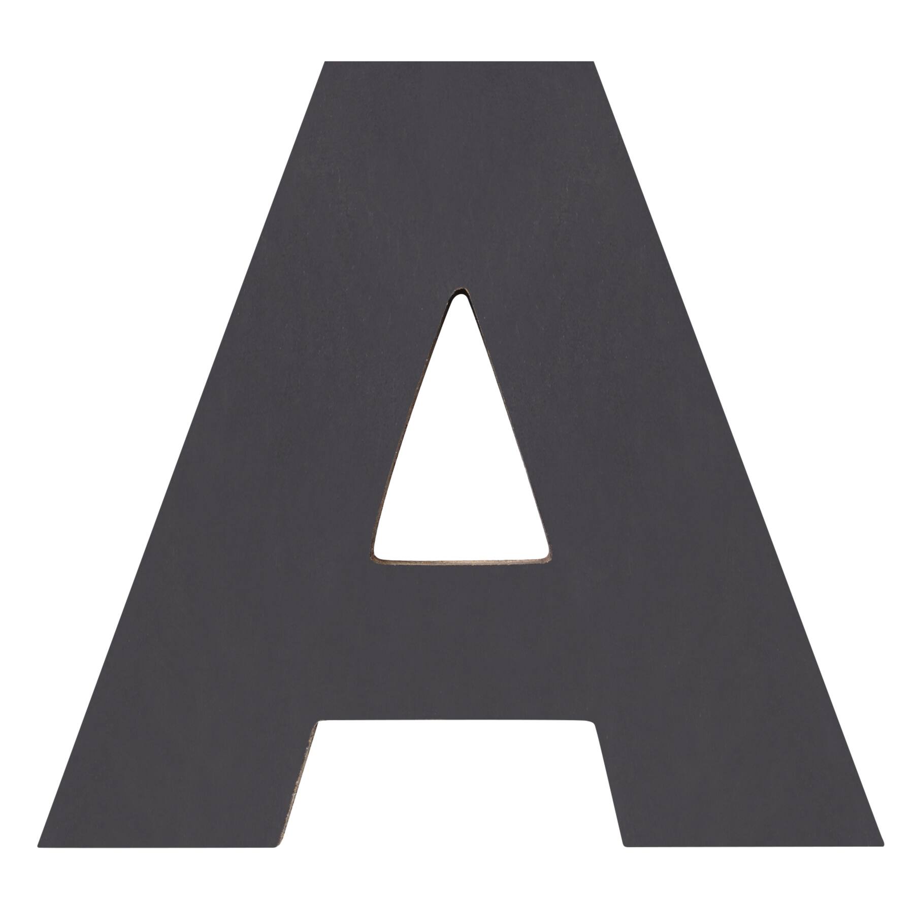 Make Market&#x2122; Dark Wood Letter, 8&#x22;