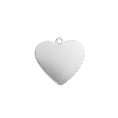 ImpressArt® Aluminum Heart with Ring Stamping Blanks image