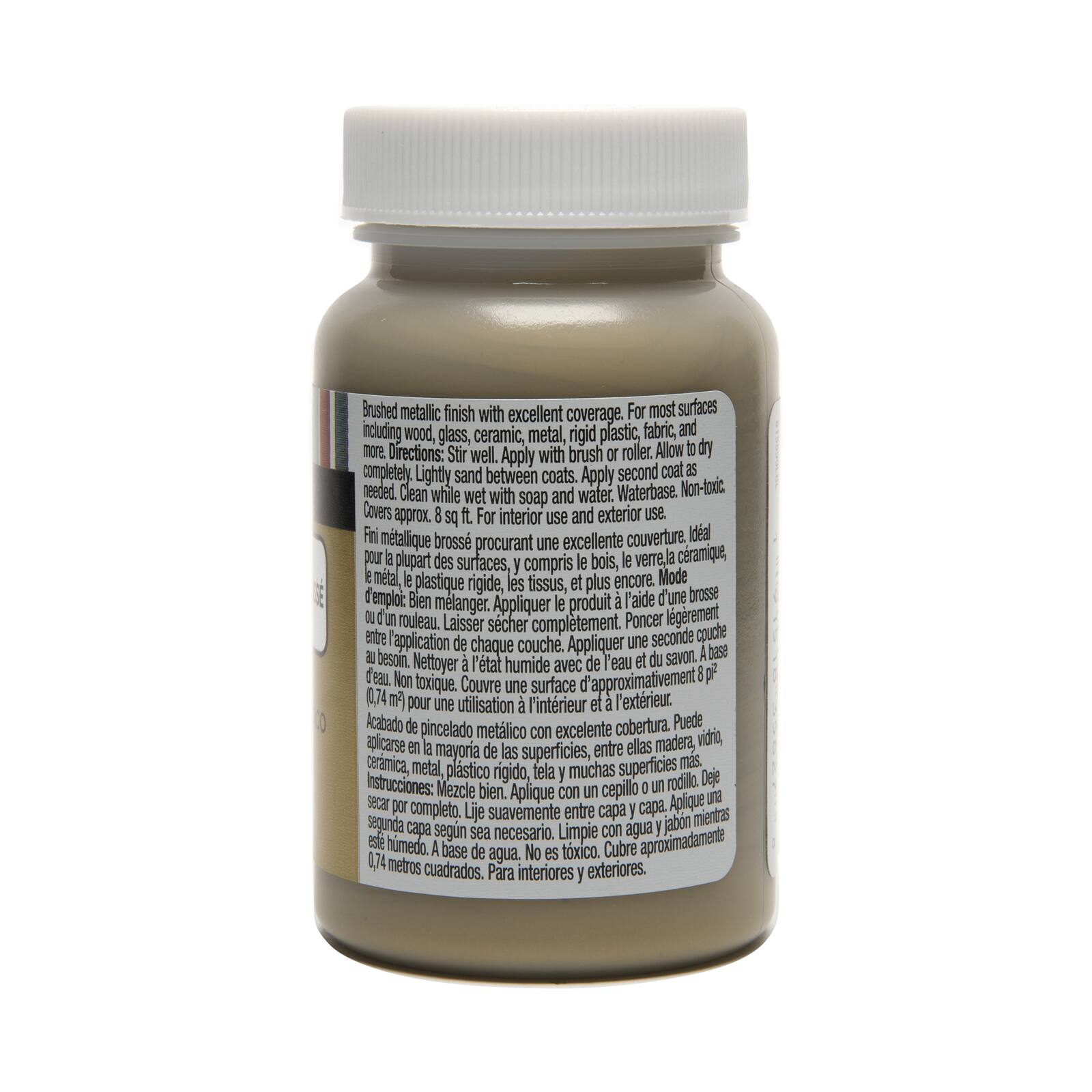 DIY Home Brushed Metallics Paint By ArtMinds