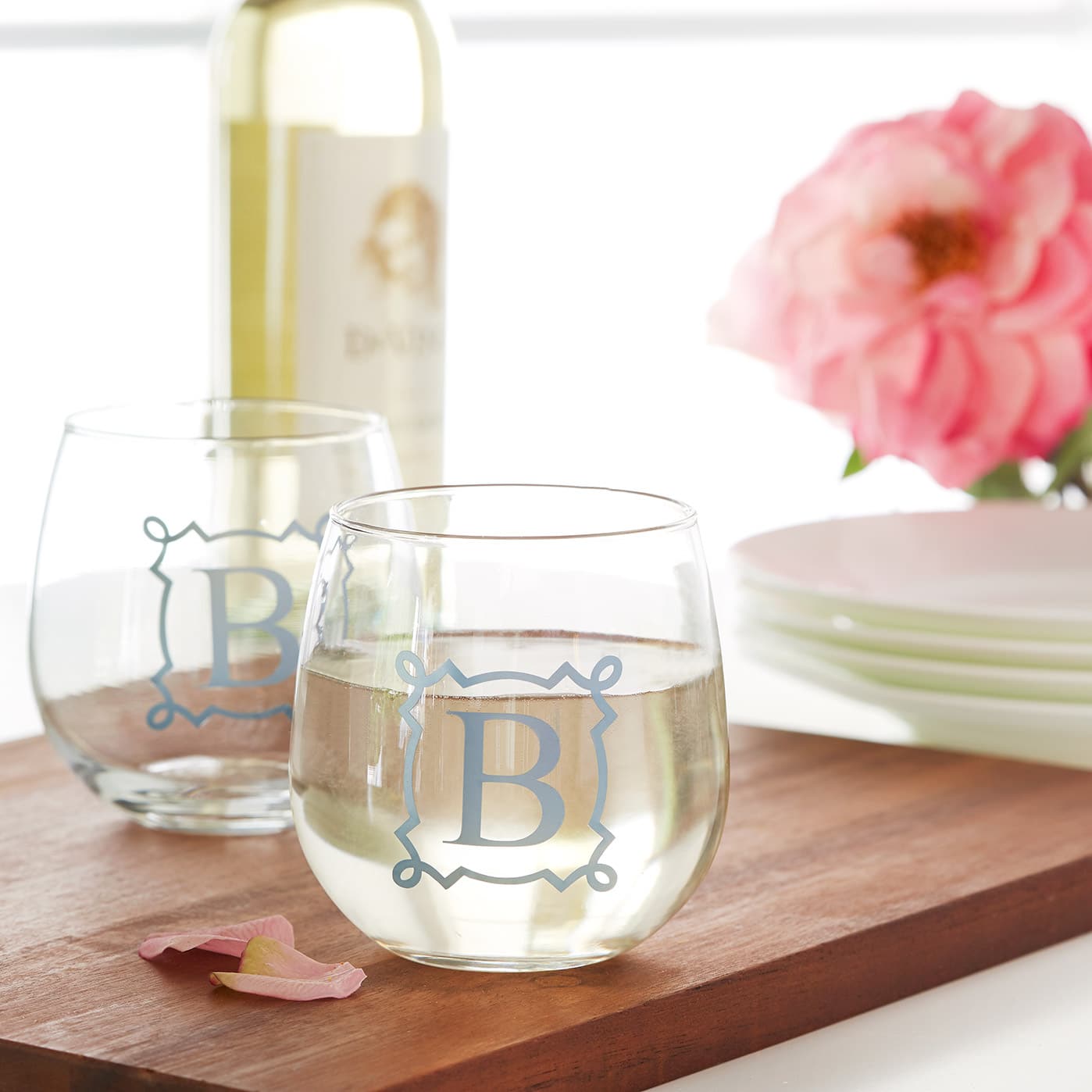 Magnetic Saint Wine Charms for Stemless Glasses