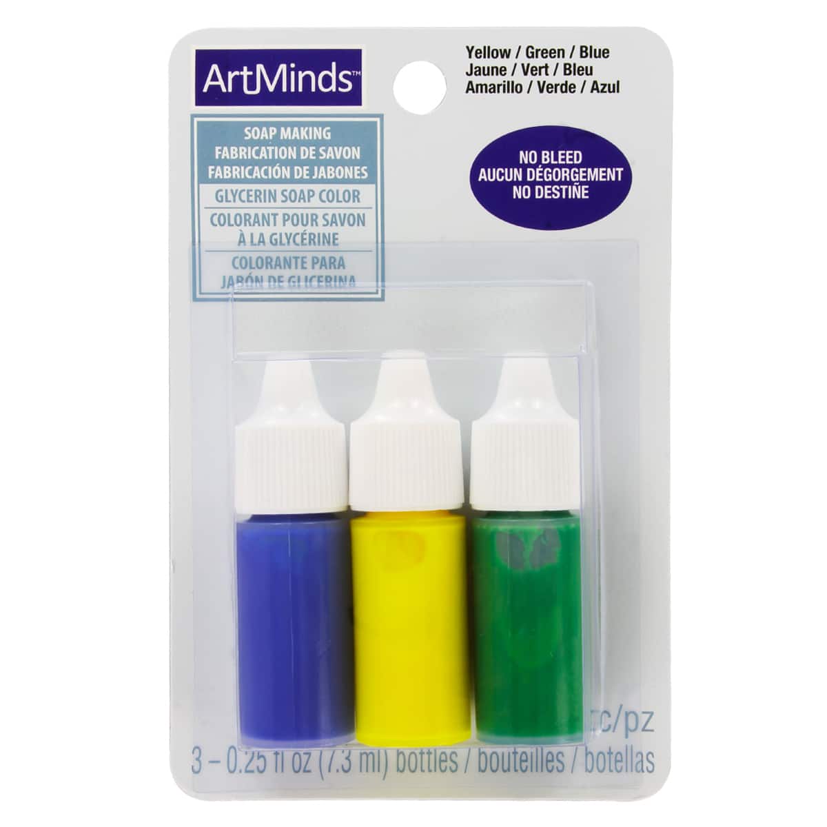 Colorant pour savon - couleurs assorties - 5 x 30 g - Colorant savon -  Creavea