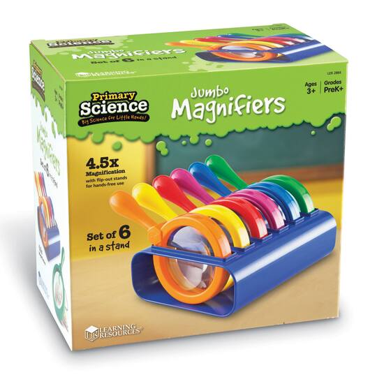 Primary Science Jumbo Magnifiers, Set of 6 | Michaels