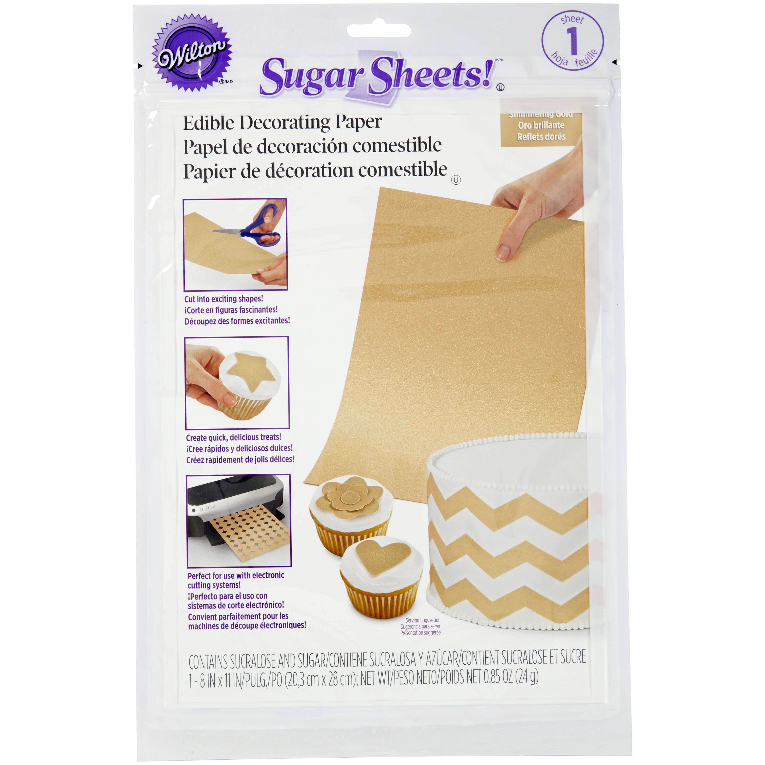 Shop For The Wilton Sugar Sheets™ Edible Decorating Paper