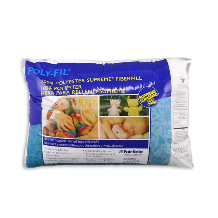 Soft Touch Poly-Fil Supreme Stuffing - 12 Ounce Bag