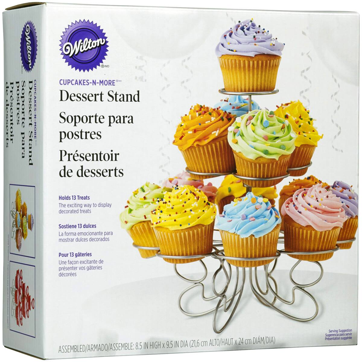 Piedestal A Desserts Cupcakes N More De Wilton De 21 6 Cm 8 1 2 Po