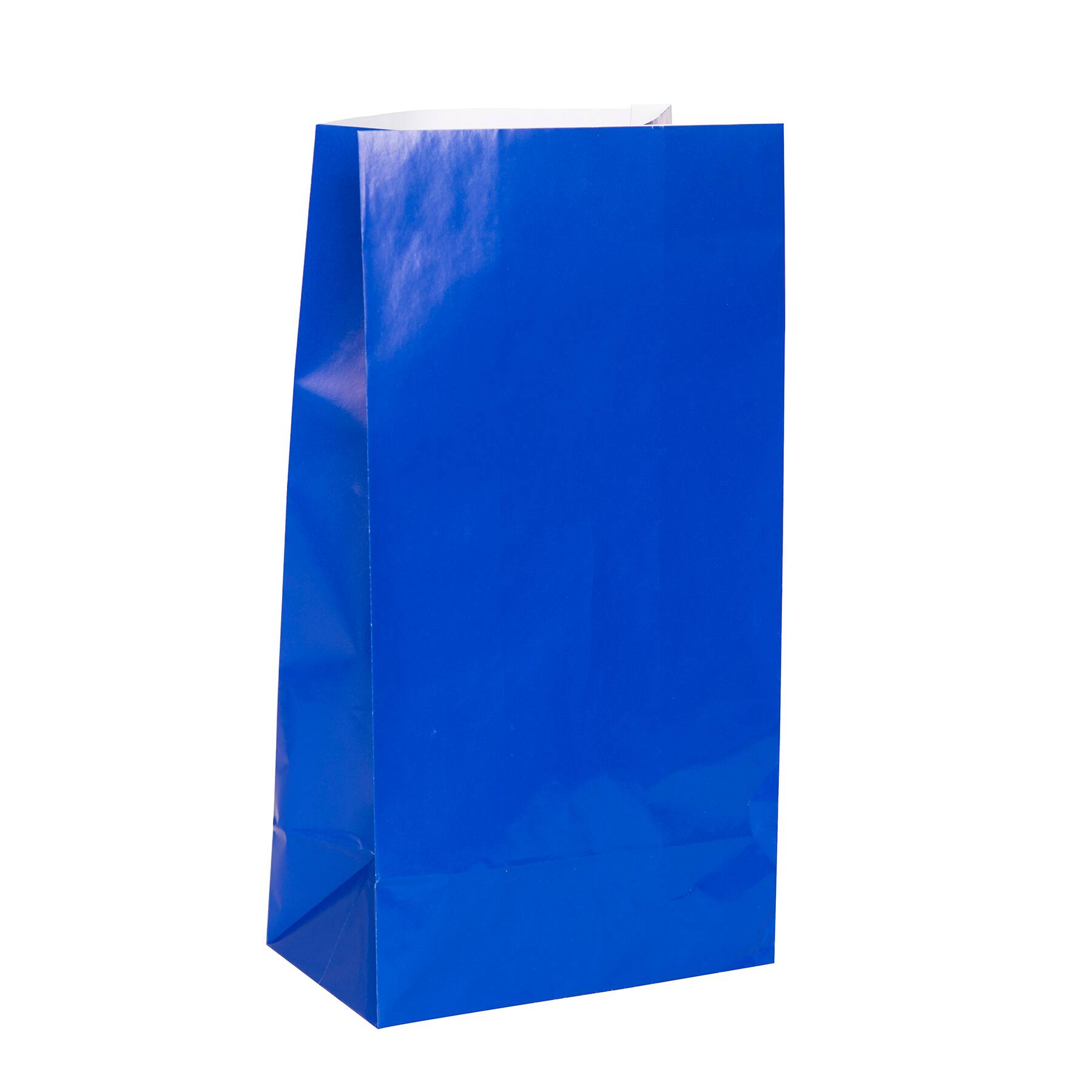 royal blue paper bag pants