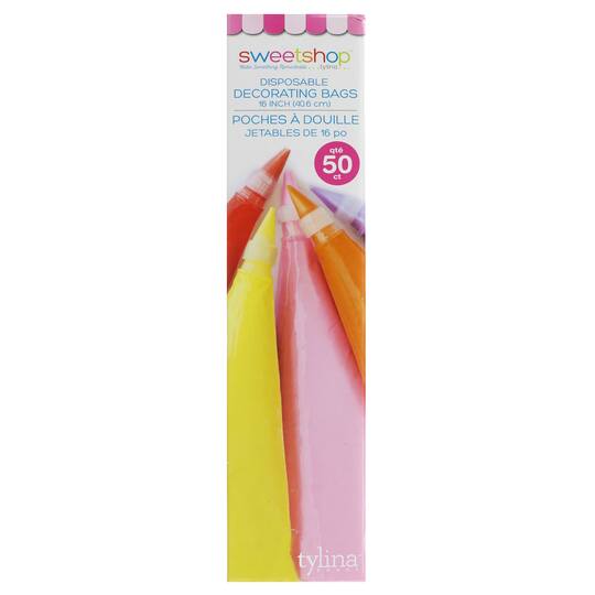 Buy The Sweetshop™ Disposable Decorating Bags 50 Pieces Buy The Sweetshop™ Disposable Decorating Bags 50 Pieces