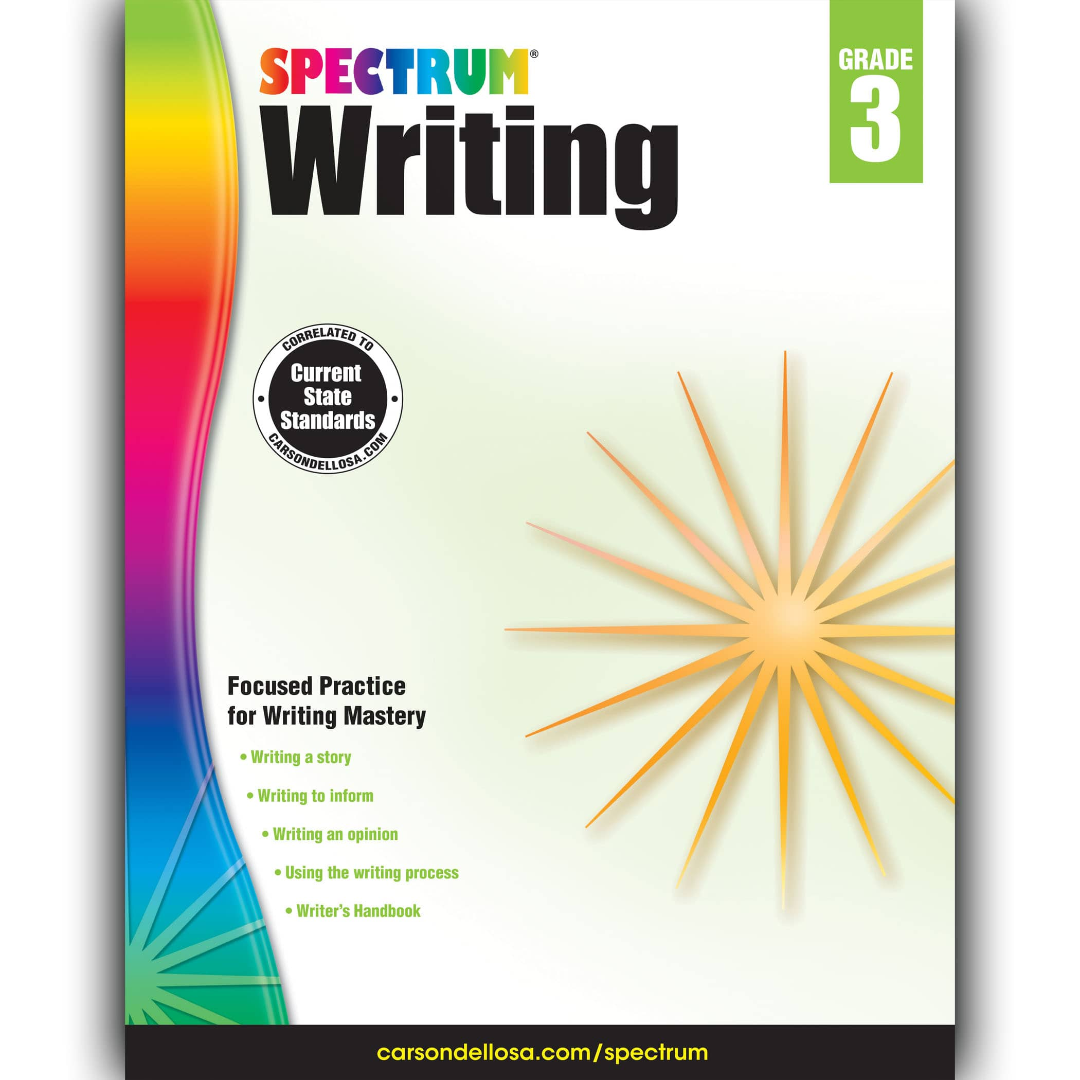 Spectrum&#xAE; Writing Workbook, Grade 3