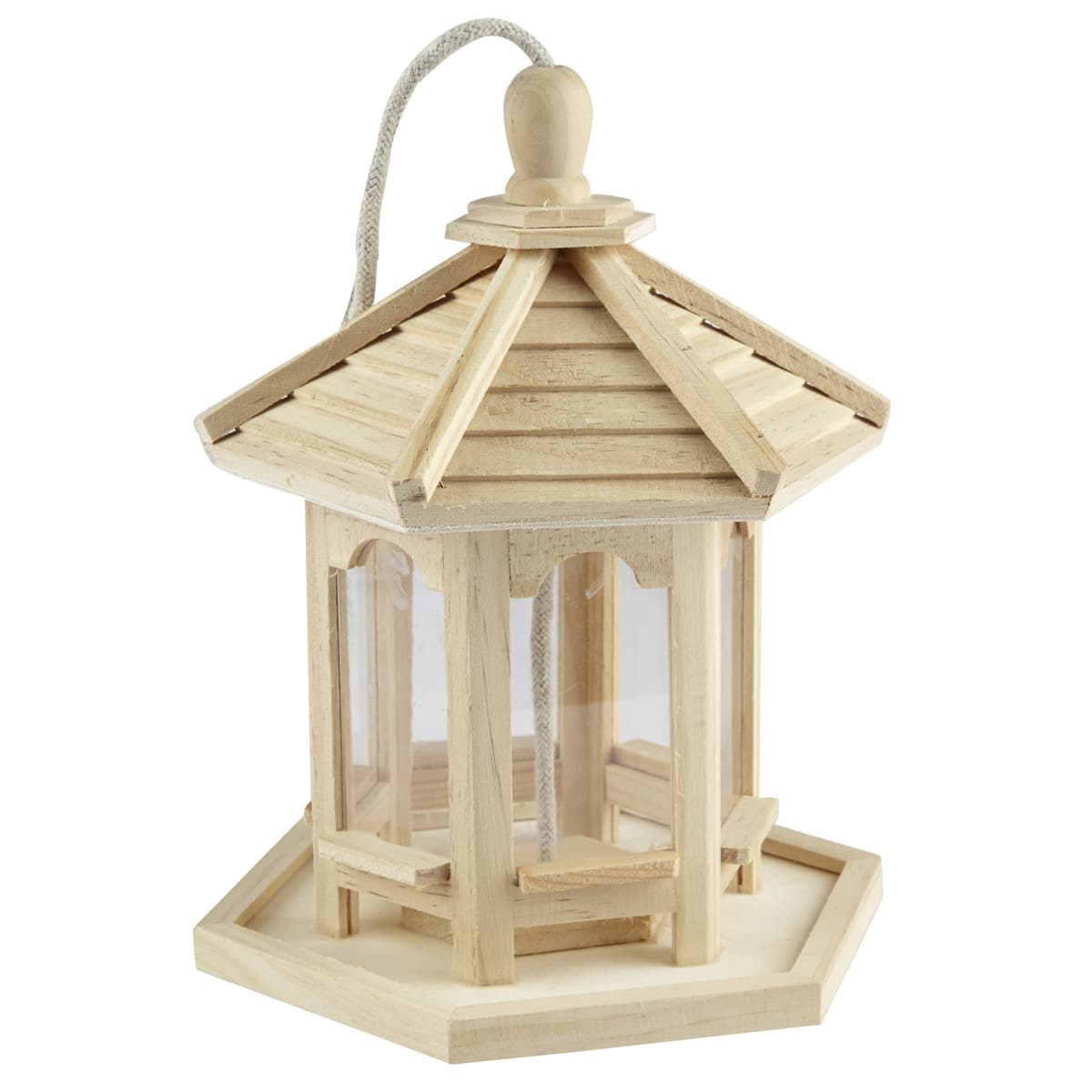 10" Wood Gazebo Bird Feeder by Make Market®