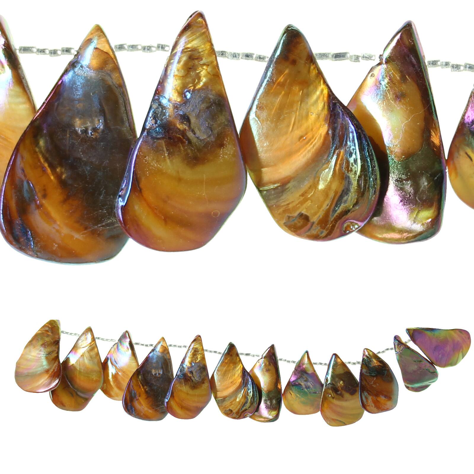 large teardrop beads