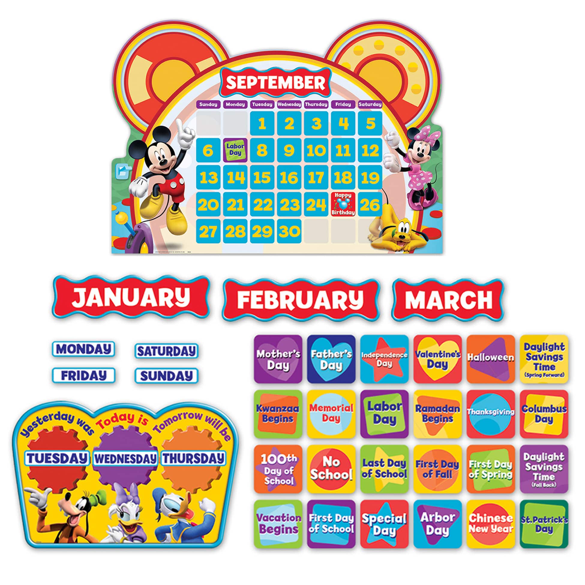 Mickey Mouse Clubhouse&#xAE; Calendar Set