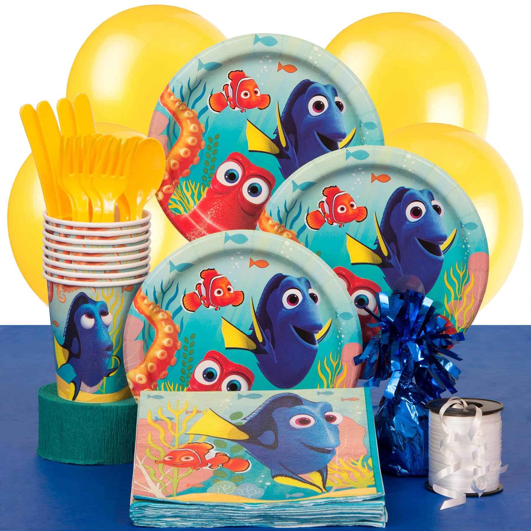 Finding Dory Birthday Party Supplies Kit for 8 Guests ...