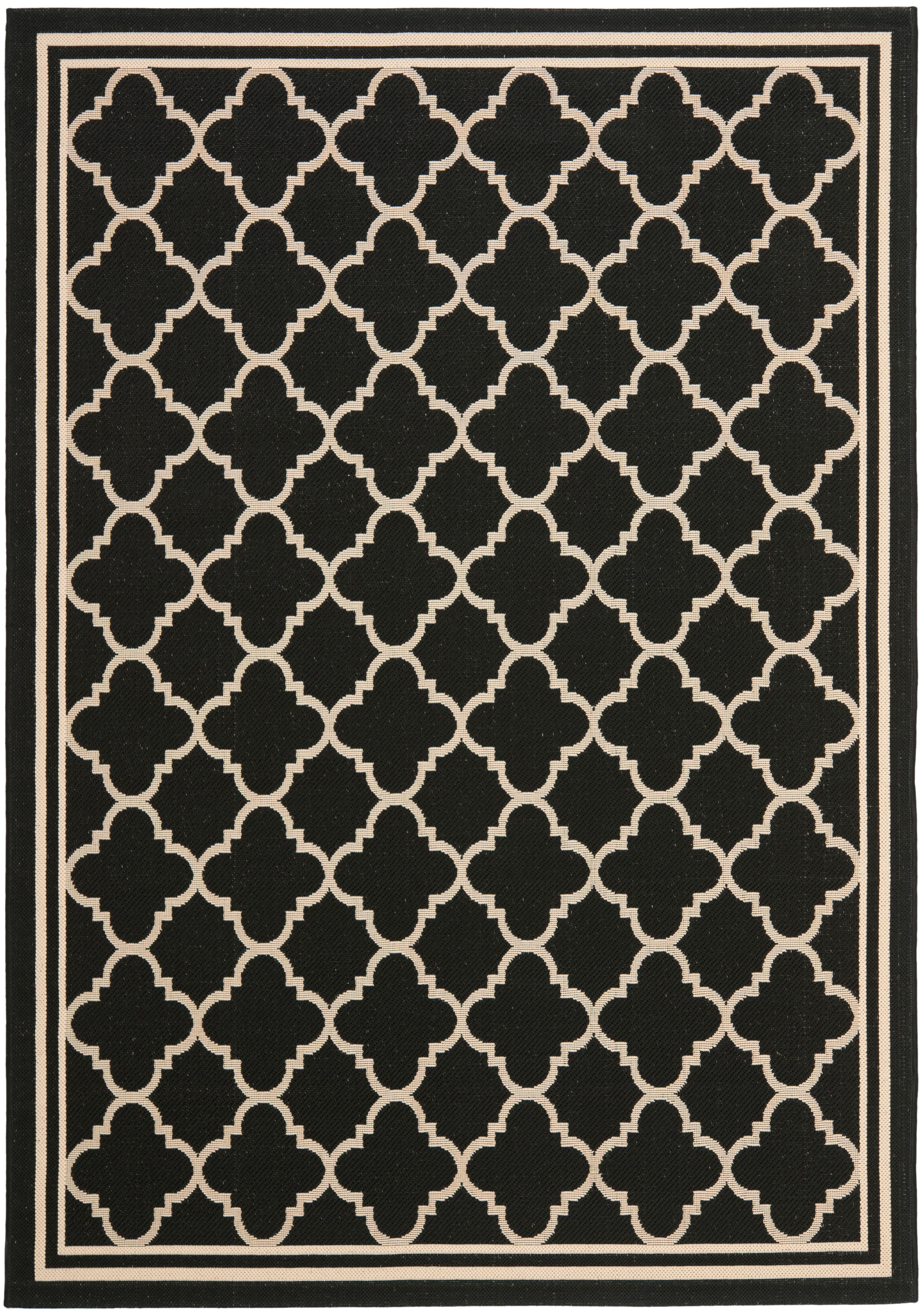 Courtayrd Quatre Border 5'-3" X 7'-7" Area Rug