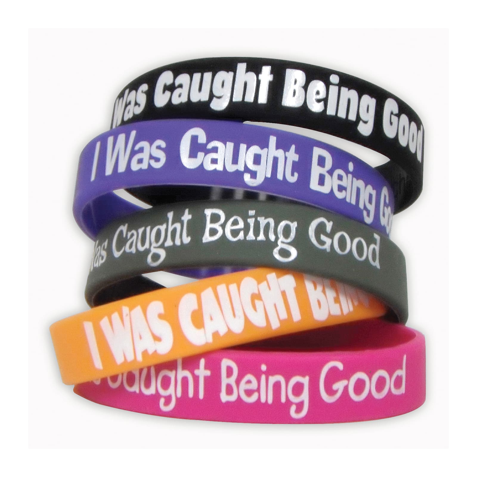 I Was Caught Being Good Wristband Pack Bundle