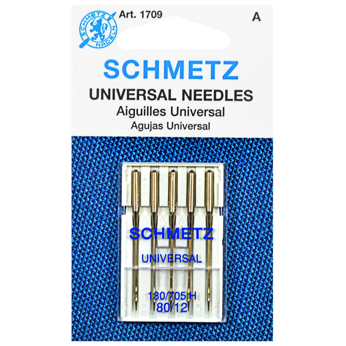 Schmetz Universal Machine Needles 80/12 - 036346317090