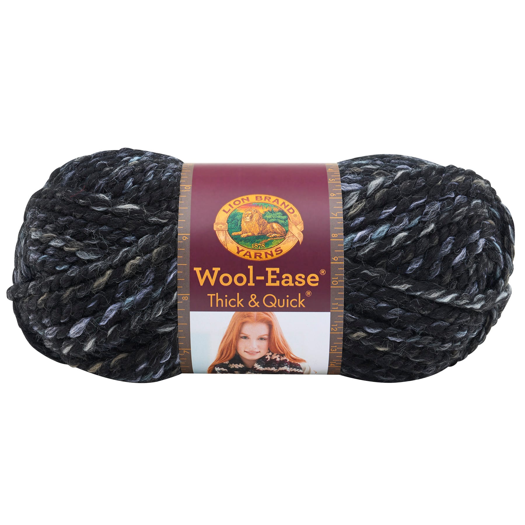 lion brand wool ease thick and quick yarn, lot of 3. Seaglass