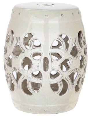 Imperial Vine Garden Stool in Creme | Michaels
