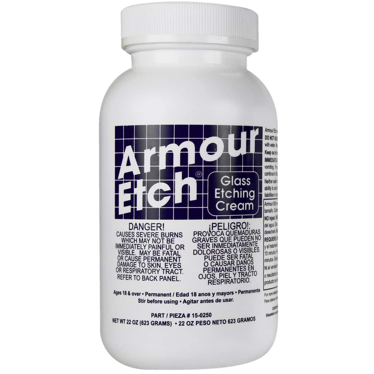  Armour Etch Glass Etching Cream 2.8 Ounce New Look!, (15-0150)  : Arts, Crafts & Sewing