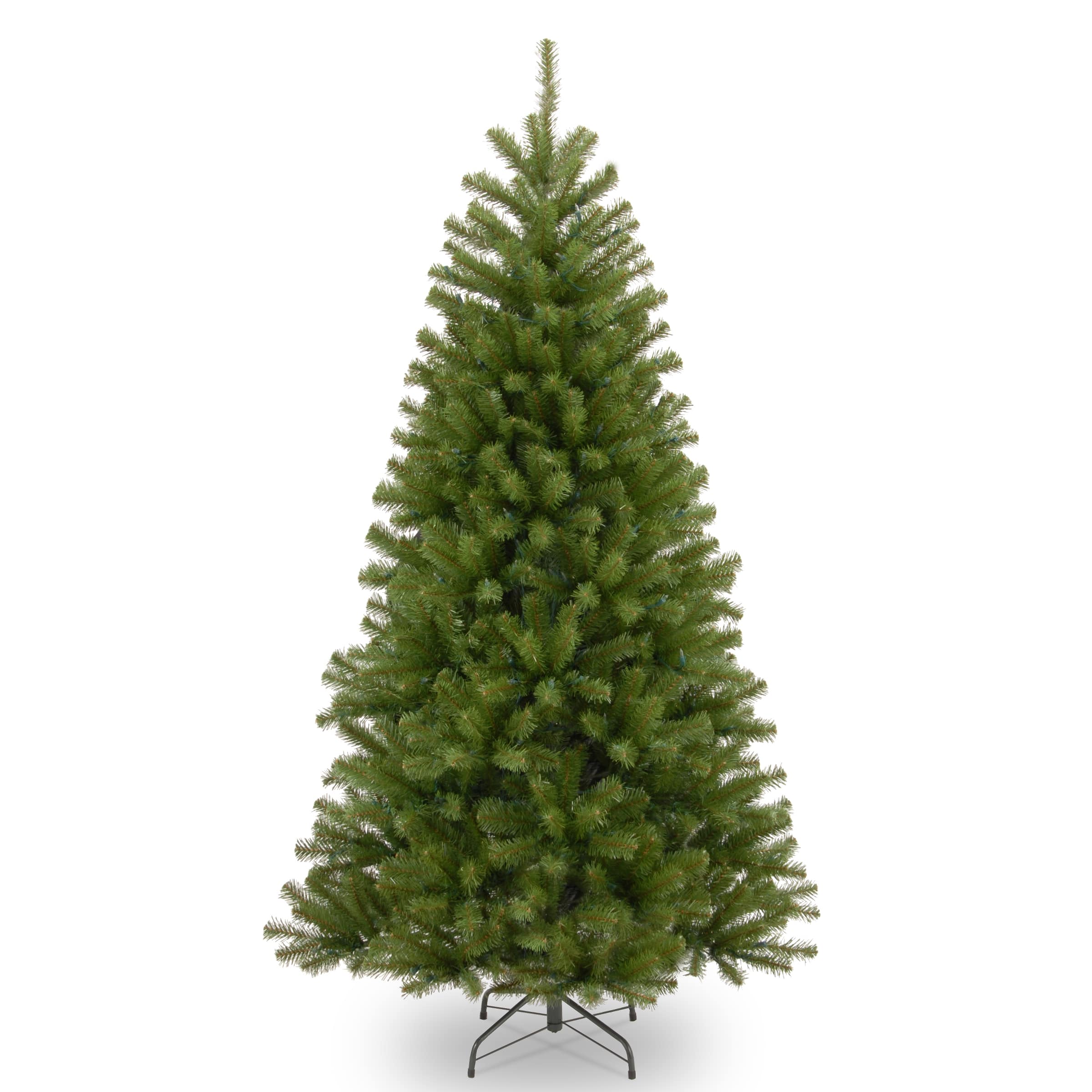 7.5 ft. Hinged North Valley Spruce Medium Artificial Christmas Tree, Unlit