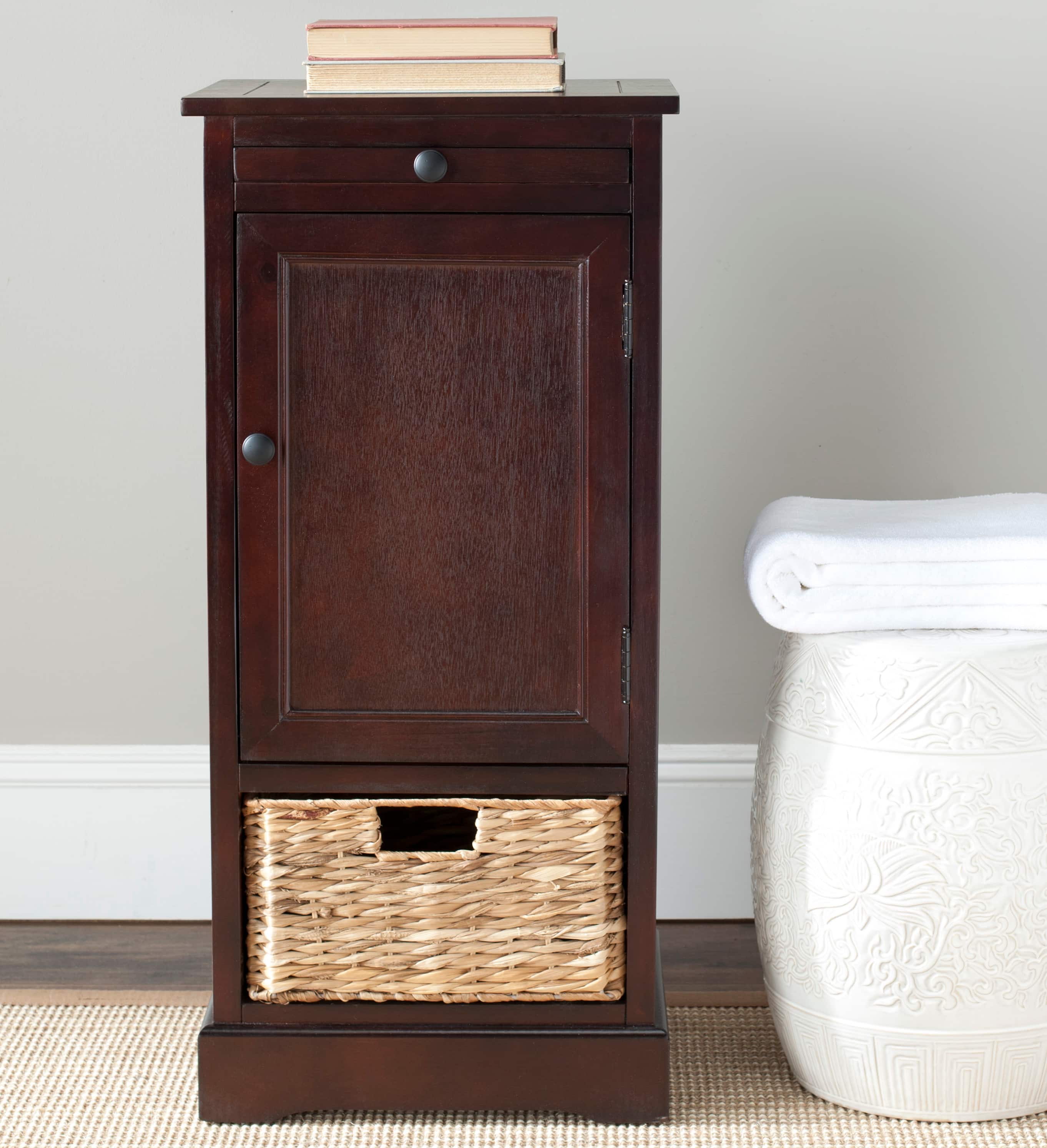 Raven Storage Unit in Dark Cherry