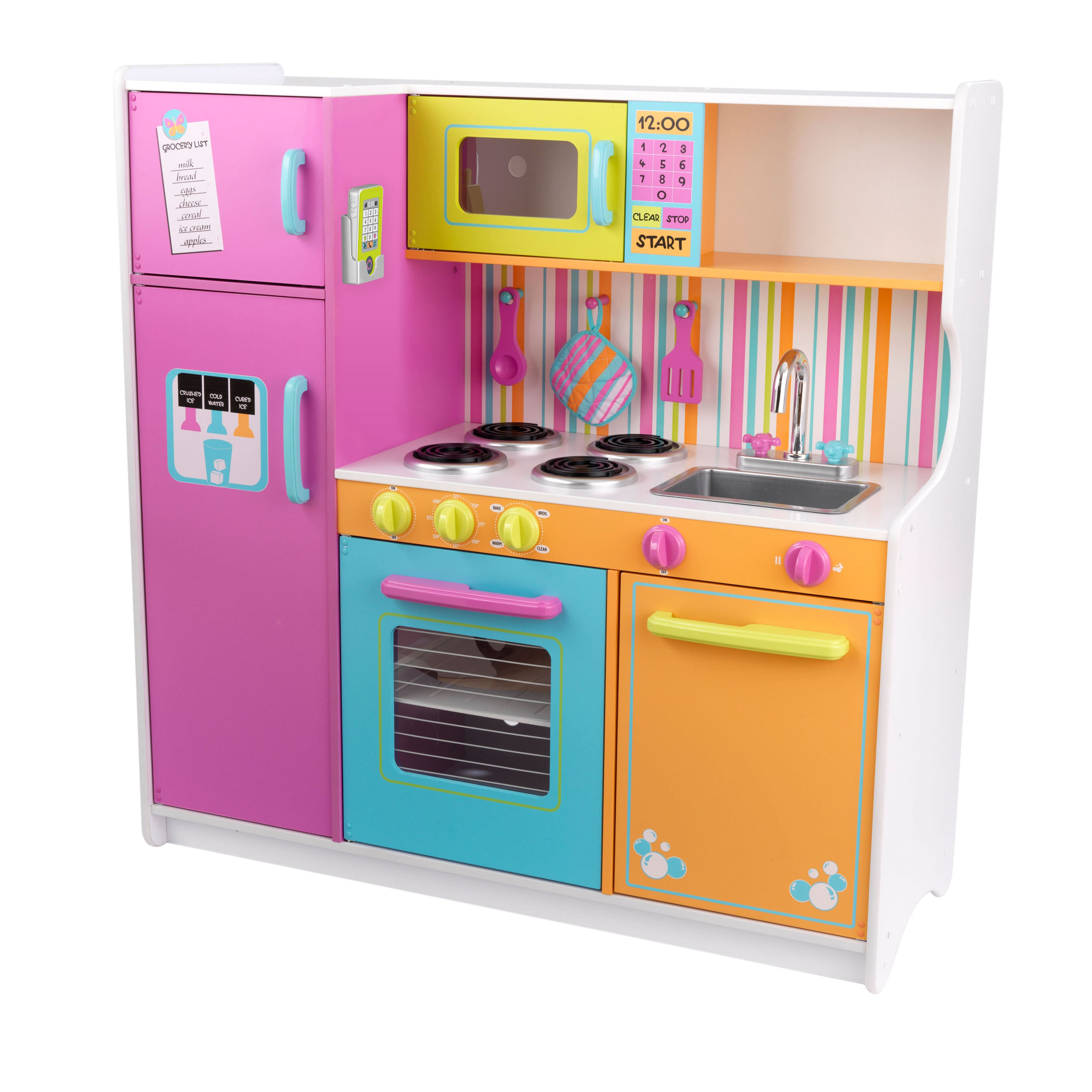 Kidkraft large play kitchen pink online