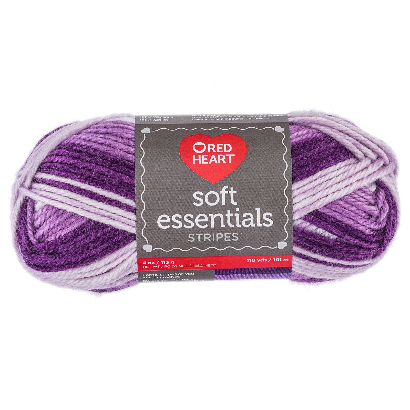 Red Heart Soft Essentials Stripes Yarn Michaels red-heart-soft-essentials-stripes-yarn-michaels