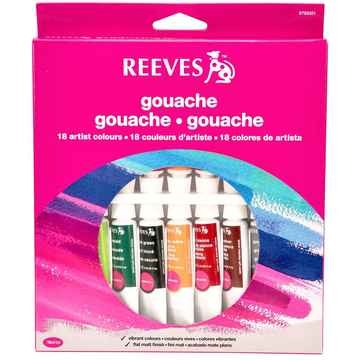 Reeves&#xAE; Gouache Color Set