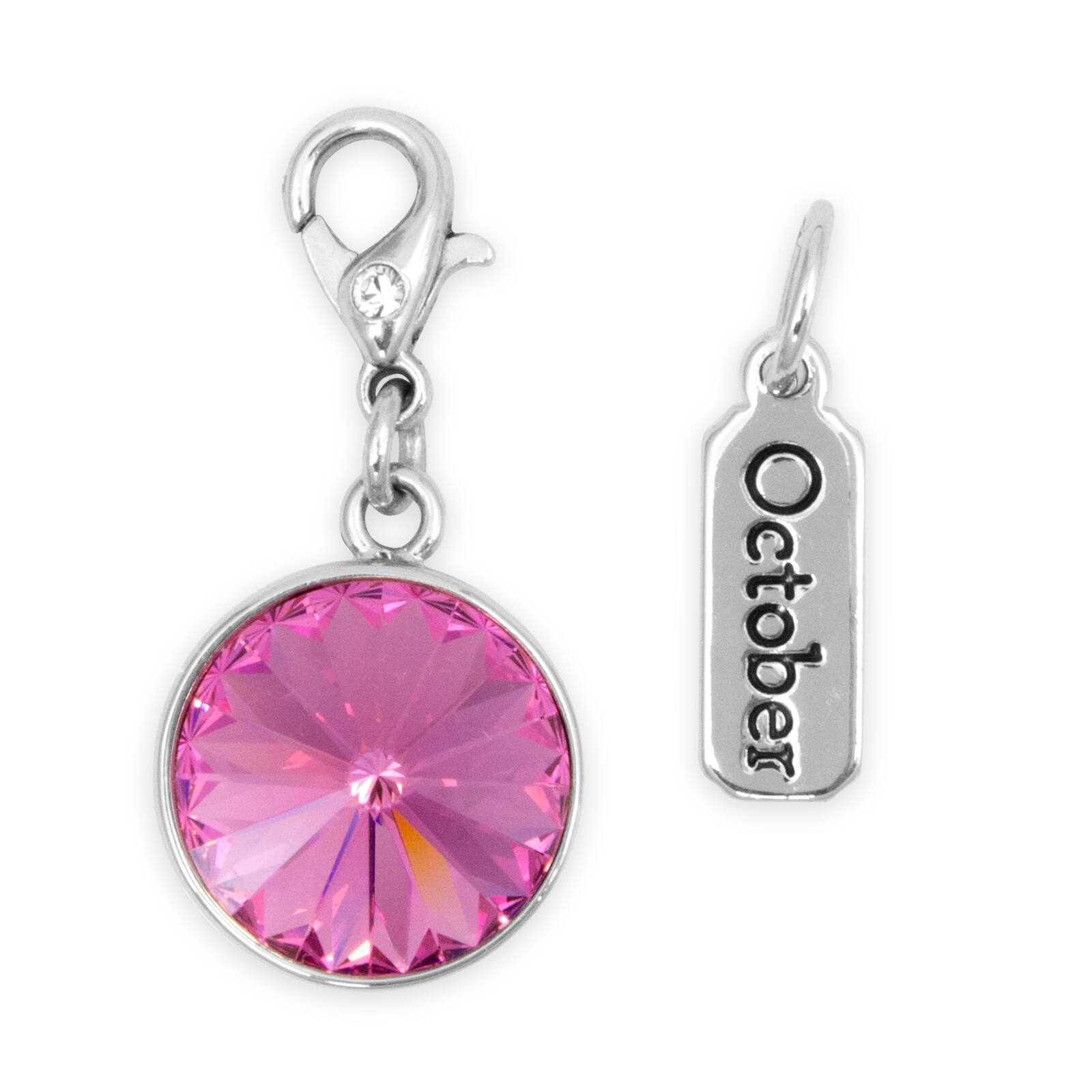 Buy the Create Your Style™ Swarovski® October Birthstone Charms at Michaels