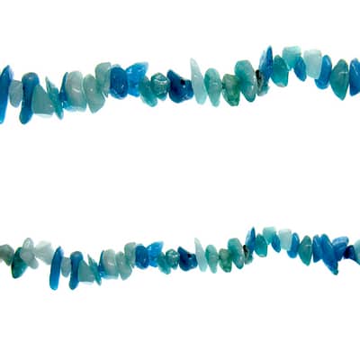 Aqua Mix Chip Beads by Bead Landing&trade; in Aqua Blue | 5mm-8mm | Michaels&reg;