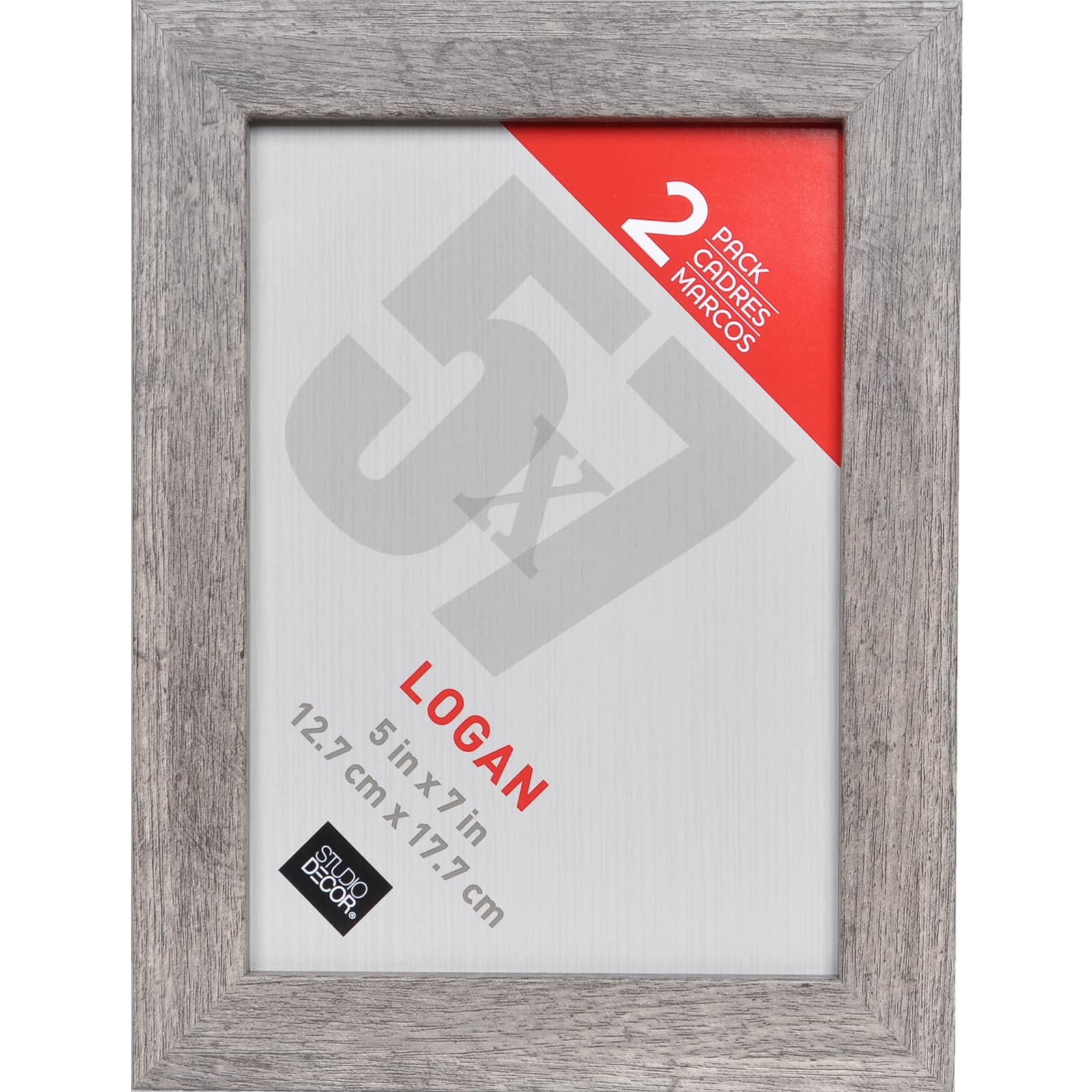 4 x 6 Black MDF Wood Multi-Pack Picture Frames with Molded Edges