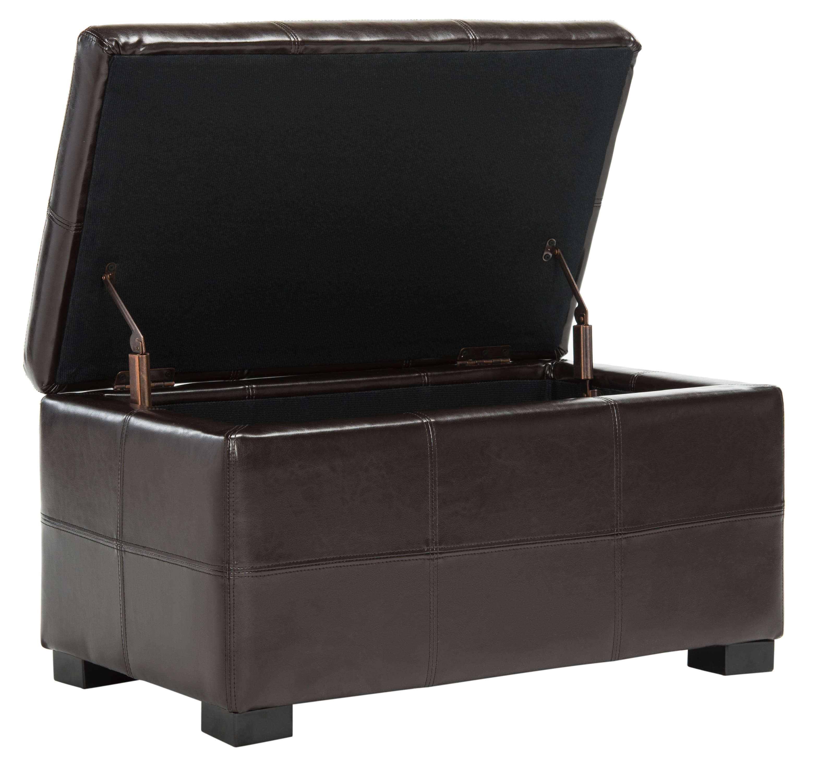 Madison Small Storage Bench in Brown Ottomans & Benches Michaels