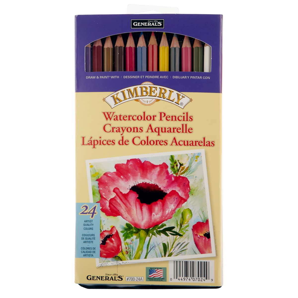 General&#x27;s&#xAE; Kimberly&#xAE; Watercolor Pencil Set