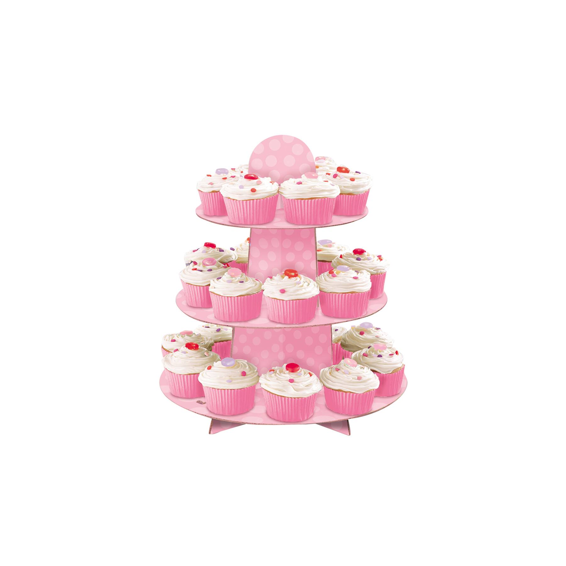 Pink Cupcake Stand Pink Party Decorations