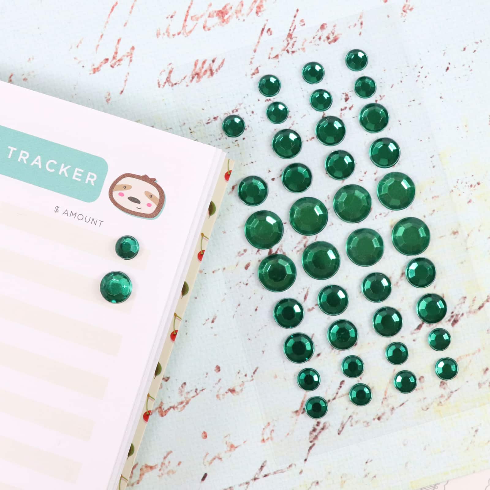 Assorted Acrylic Rhinestone Stickers