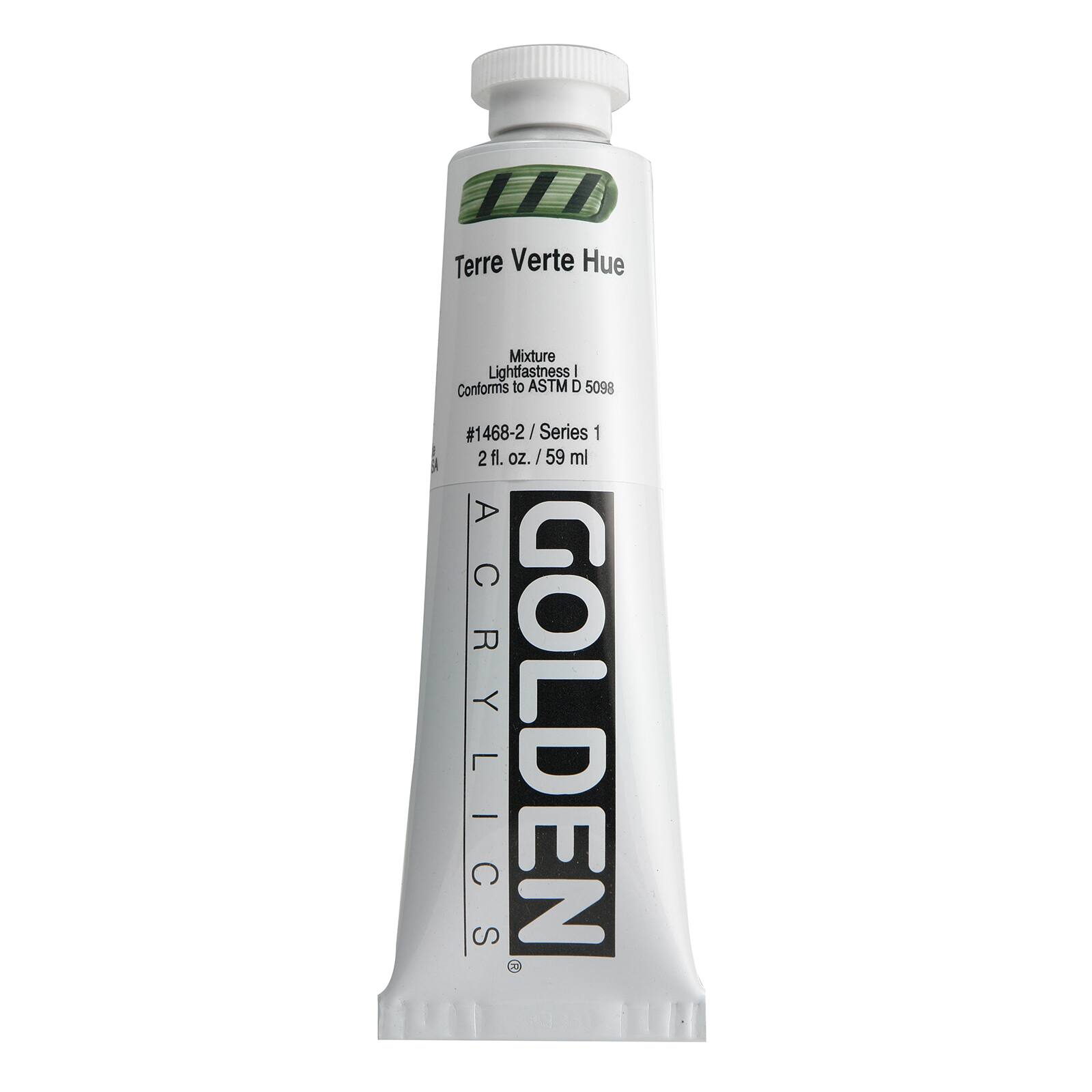 Golden Heavy Body Acrylic Paint, 2 oz in Terre Verte Hue - D022145S - Art and Craft Paint Purchase the Golden Heavy Body Acrylic Paint, 2oz. sku D022145S