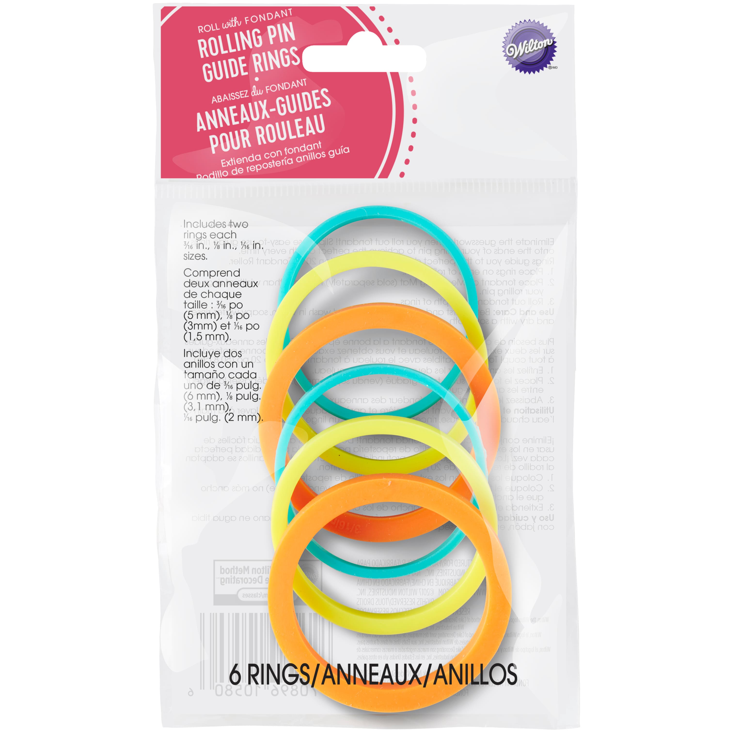 Buy The Wilton Rolling Pin Guide Rings At Michaels