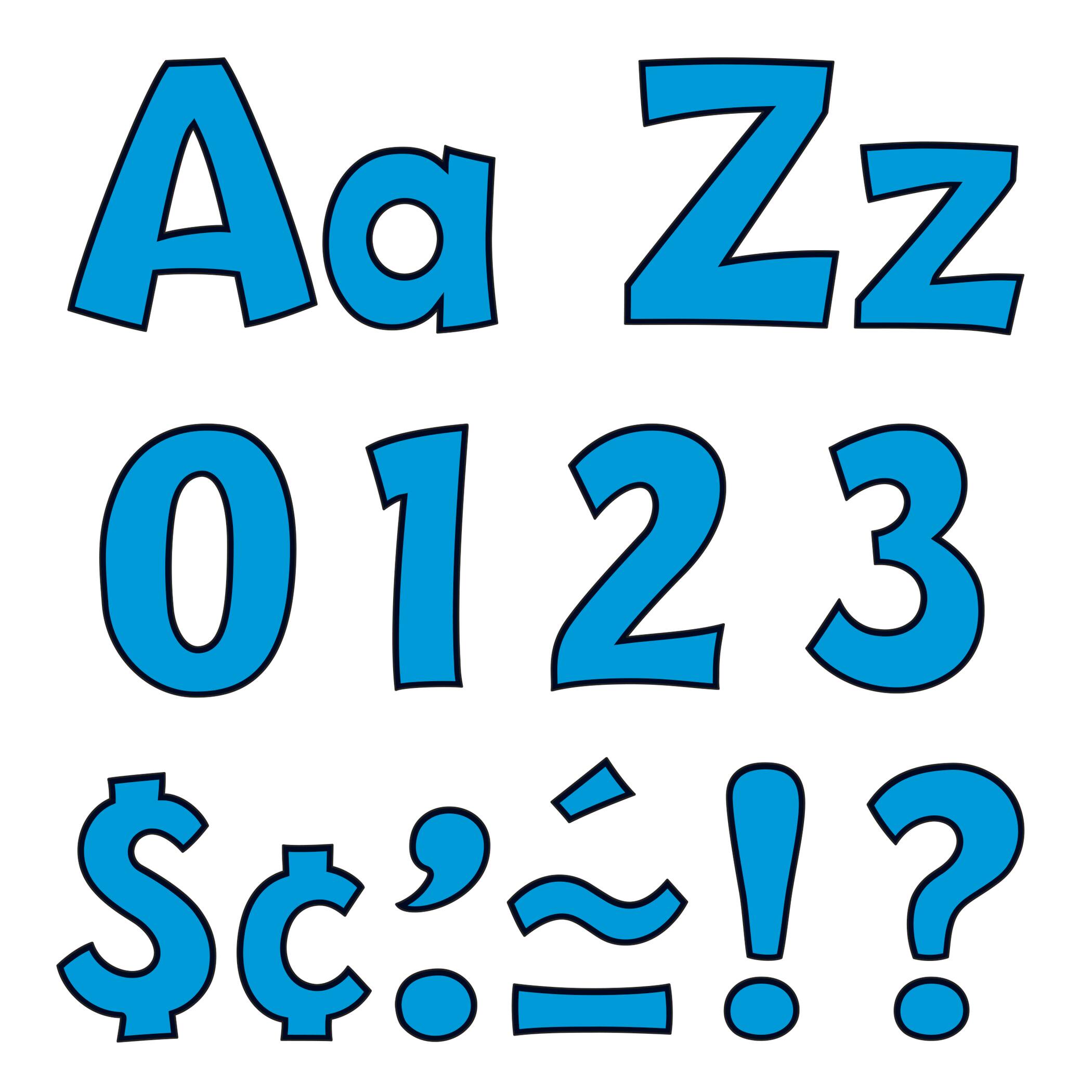 Trend Enterprises&#xAE; 4&#x22; Playful English/Spanish Combination Ready Letters&#xAE;, 6 Packs