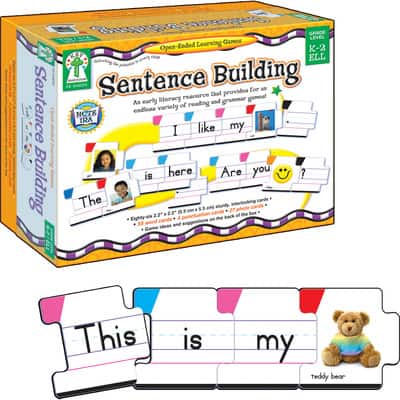 Carson-Dellosa Sentence Building Board Game By Carson Dellosa | 6" x 7.5" x 3" | Michaels