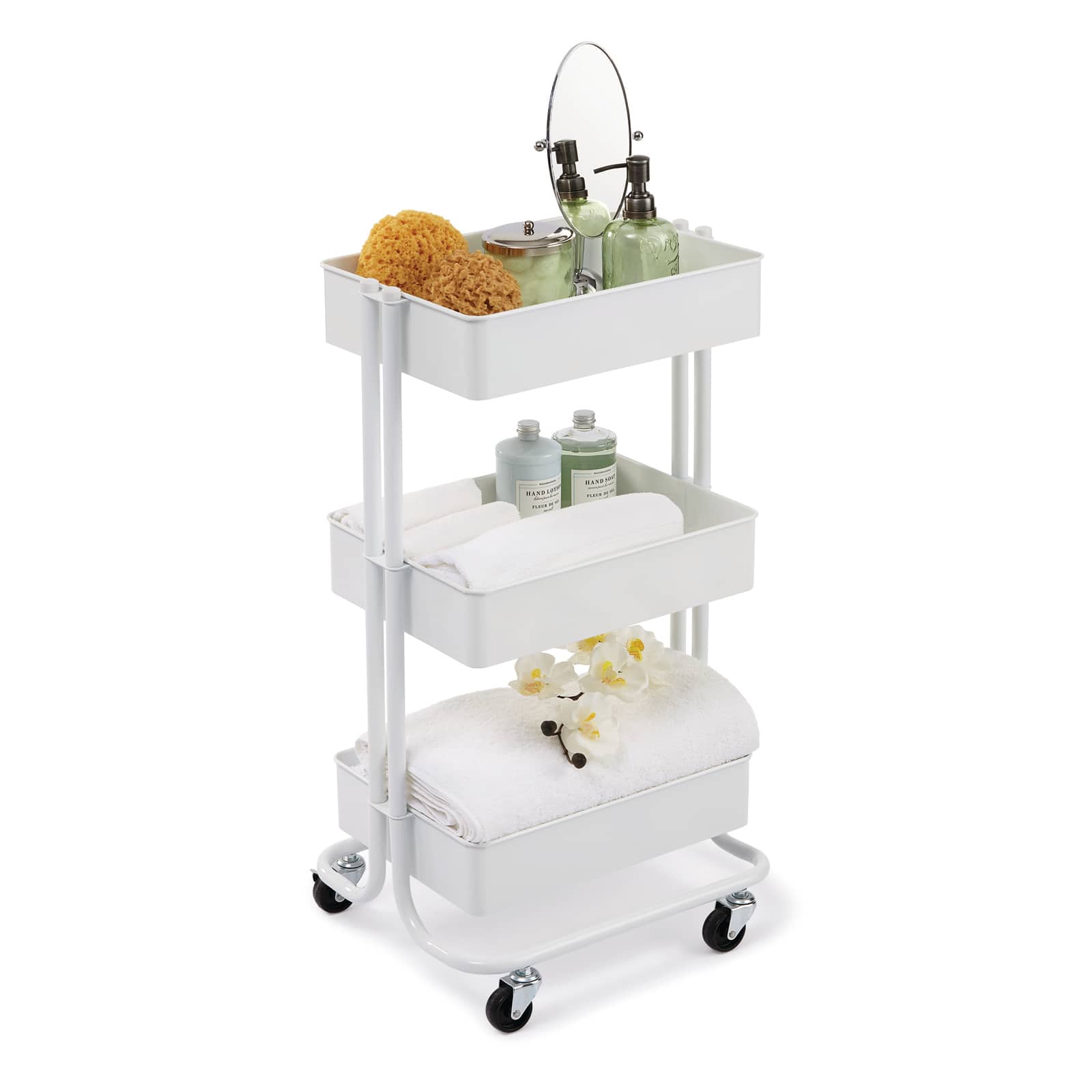 Lexington 3-Tier Rolling Cart by Simply Tidy®