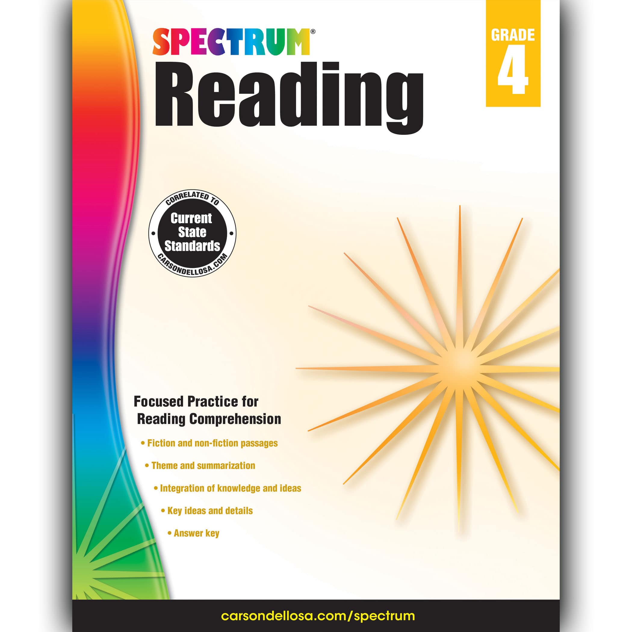 Spectrum&#xAE; Reading Workbook, Grade 4