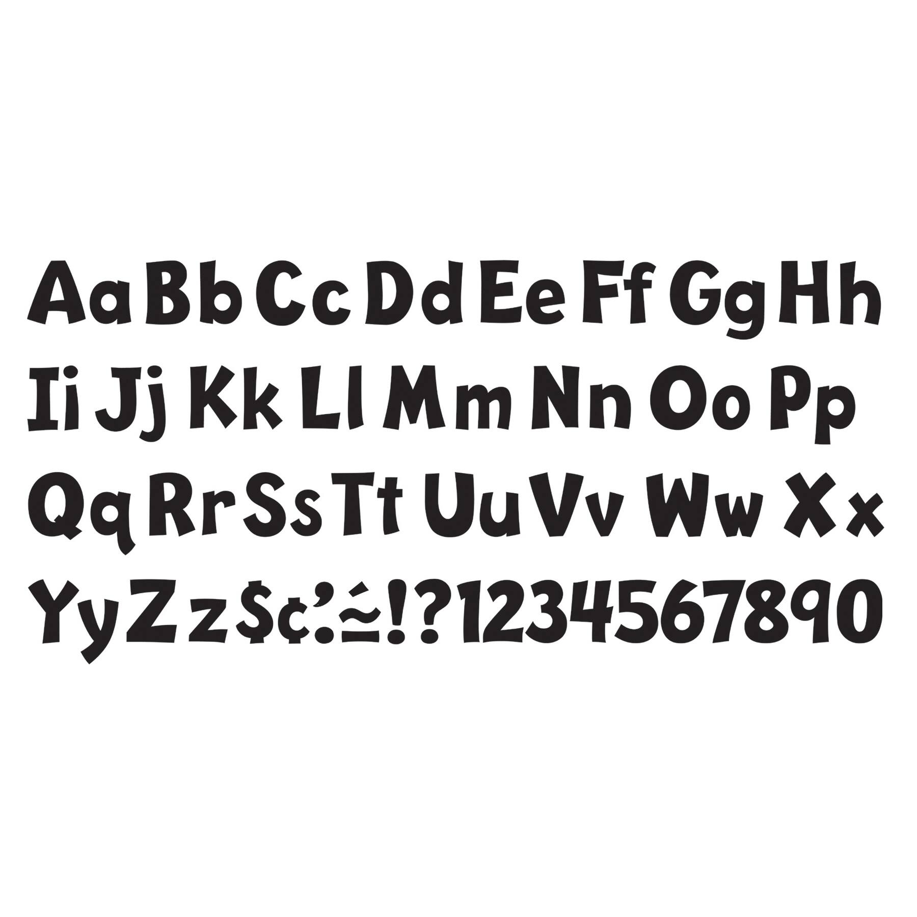 Trend Enterprises&#xAE; 4&#x22; Playful English/Spanish Combination Ready Letters&#xAE;, 6 Packs