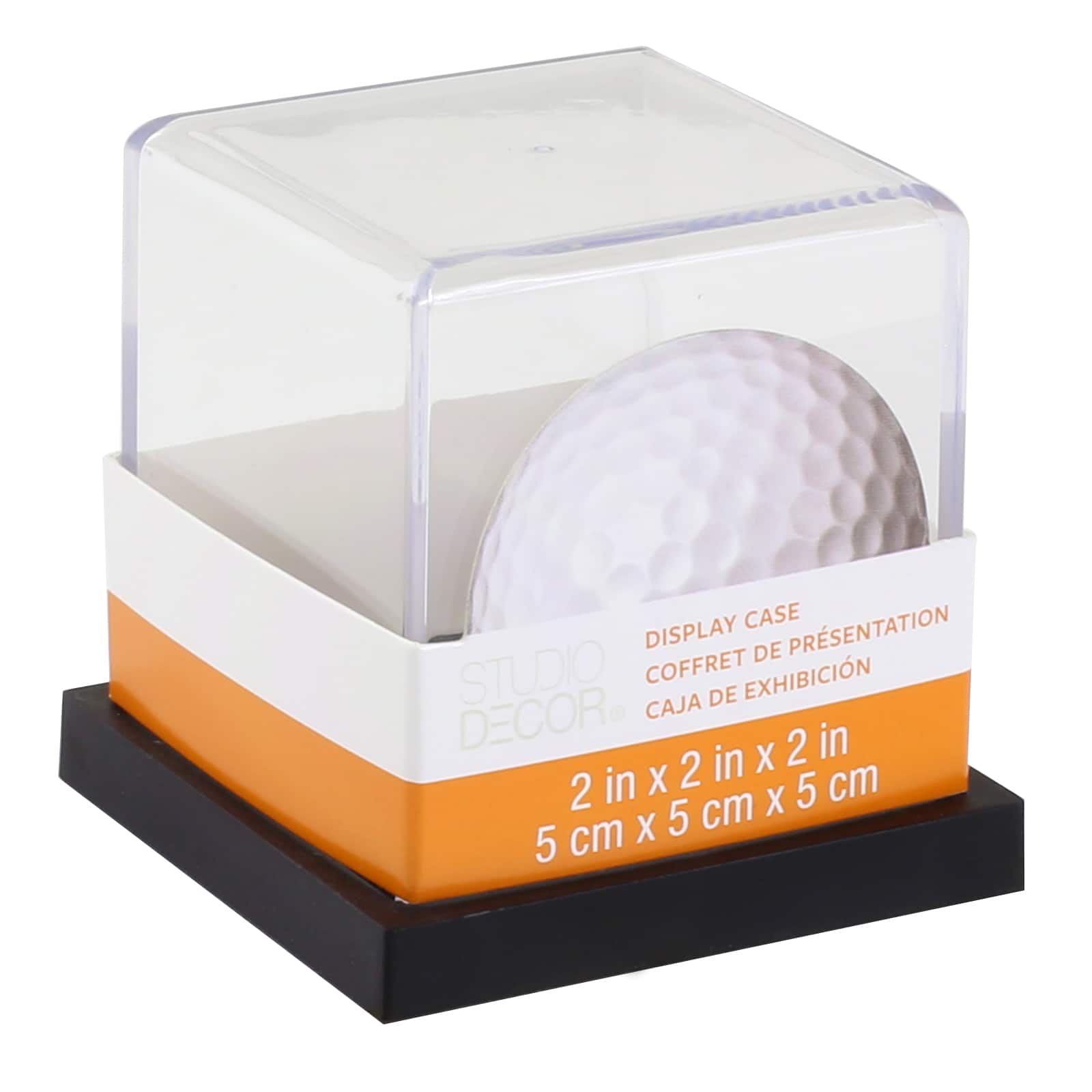 Studio Decor Golf Ball Display Case - Each